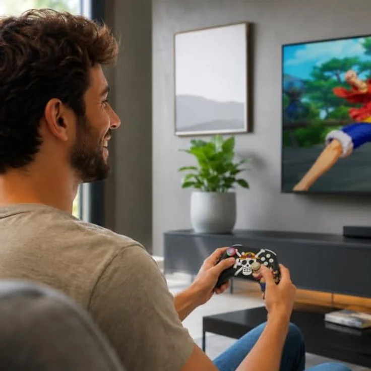 Subsonic Luffy Fishman Wireless Controller für Nintendo Switch 2, Bluetooth, 600 mAh Akku, programmierbare Tasten, LED-Joystick-Beleuchtung – Bild 9