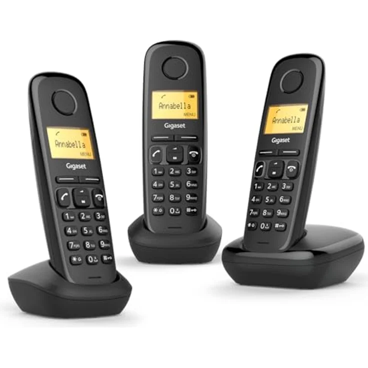 Gigaset A170 TRIO, Iberische Version, schnurloses Telefon mit einfachem Bedienkonzept – Bild 1