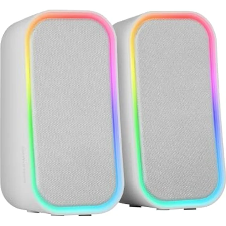 Mars Gaming MSCUBEW, Kompakte RGB Gaming-Lautsprecher mit 20W Leistung und Bluetooth 5.3 – Bild 1
