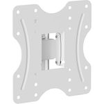 conecto TV Wandhalterung, neigbare und schwenkbare Universal Halterung, max. VESA 200x200 mm, für 23-42 Zoll Flach & Curved Fernseher Monitor bis 30kg, weiß