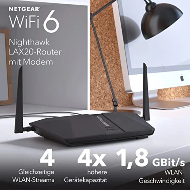 NETGEAR nighthawk 4g lte WLAN 6 router – Bild 4