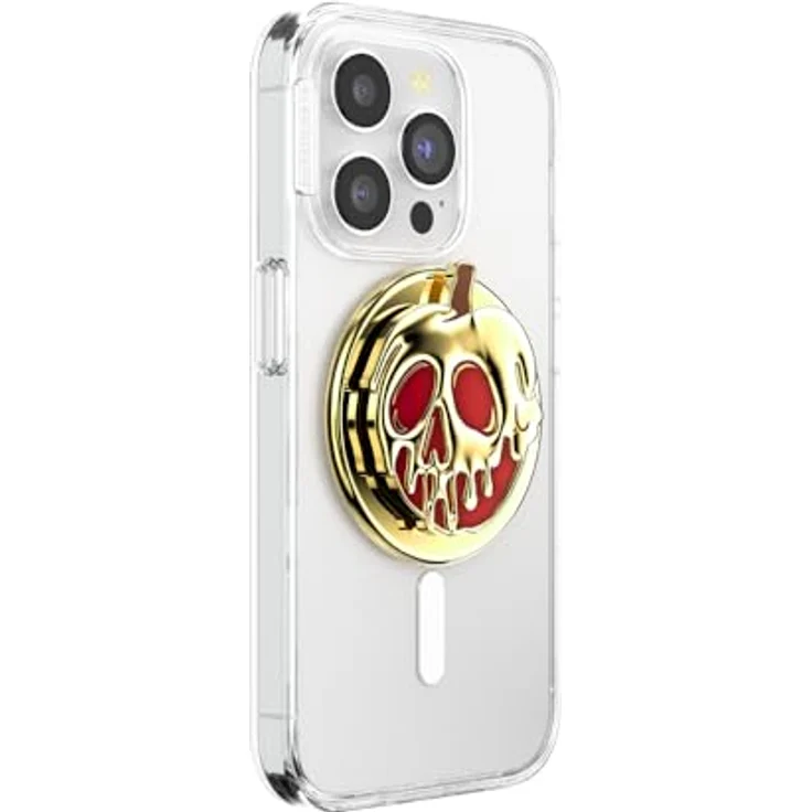 PopSockets PopGrip runder Telefongriff mit MagSafe, Adapterring für Nicht-MagSafe-Hüllen enthalten, kabelloses Laden kompatibel - Poison Apple – Bild 2