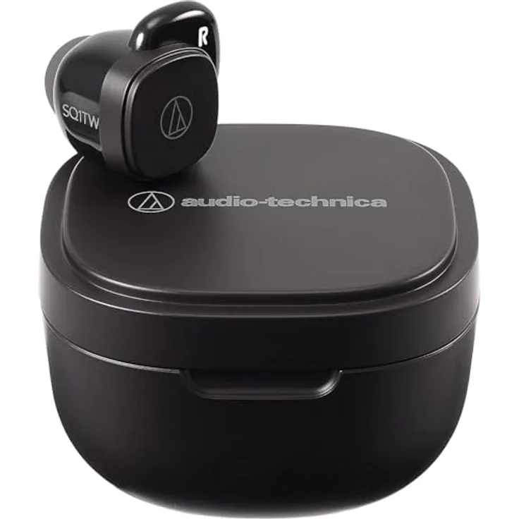 Audio-Technica ATH-SQ1TW Kabelloser Kopfhörer - Schwarz – Bild 4