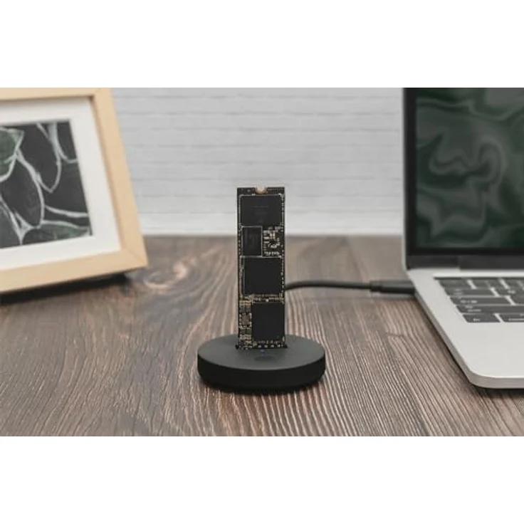 DIGITUS M.2 NVMe/SATA USB-C Docking Station - USB 3.2 Gen2-10 Gbit/s - M.2 Formate 2242, 2260, 2280 & 22110 - max. Kapazität 4TB - für PC, Notebook, Spielekonsolen - Hotswap - Plug & Play - Schwarz – Bild 5