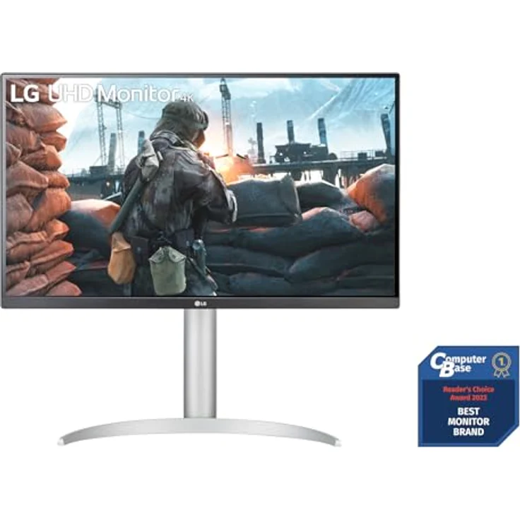 LG Electronics 27UP650P-W 4K UHD 27'' (68cm), VESA DisplayHDR™ 400, AMD FreeSync™, IPS with DCI-P3 95%, HDR10, 5ms GtG - Weiß – Bild 2