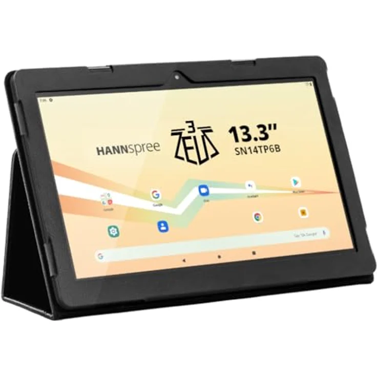 Hannspree Tab 13,3 Zeus 3 SN14TP6B IPS Tablet mit hochwertigem Material und flexibler Gestaltung – Bild 2