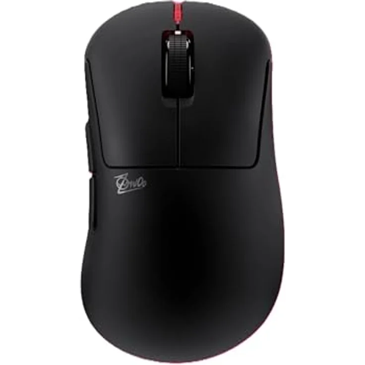 Pulsar Gaming Gears ZYWOO The Chosen Signature Edition, kabellose Gaming-Maus mit 32.000 DPI, empfohlen für Handflächengriff, Ultraleicht 59 g, 8K-Dongle, Schwarz – Bild 1