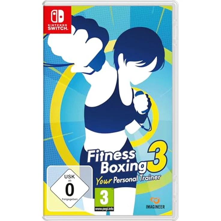 Nintendo Fitness Boxing 3: Your Personal Trainer, Nintendo Switch Game mit 30 Liedern und lokalem Mehrspieler-Modus