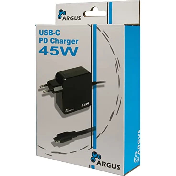 Inter-Tech Stecker-Netzteil PD-2045 45W USB-C schwarz – Bild 2