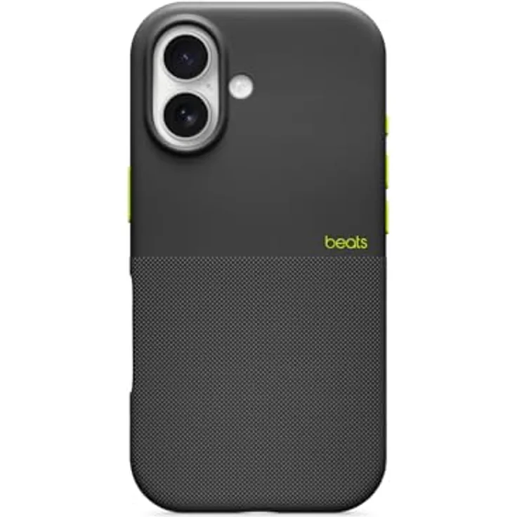 Beats iPhone 17 Rugged Case mit MagSafe, stoßfest, matte Außenseite mit Mikrofaserauskleidung – Bergnacht