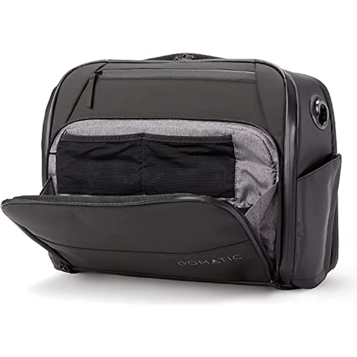 Gomatic Messenger Bag (16.30"), Notebooktasche mit Fidlock-Schnallen, Schwarz – Bild 8