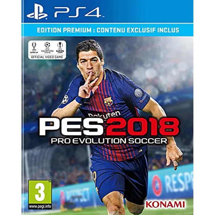 PES 2018 Premium D1 Edition (PS4) (Pré-commande - Sortie le 14 Septembre 2017) ( Catégorie : Jeu PlayStation 4 )