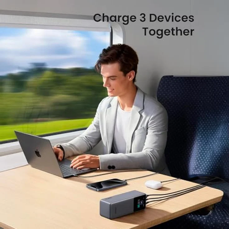 Ugreen 25000mAh 200W Fast Charging Powerbank, Effizientes 200 W Schnellladen – Bild 5