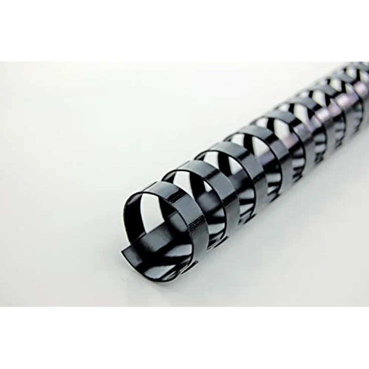GBC CombBind, Plastikbinderücken oval, 6-51 mm für bis zu 450 Seiten, schwarz – Bild 3