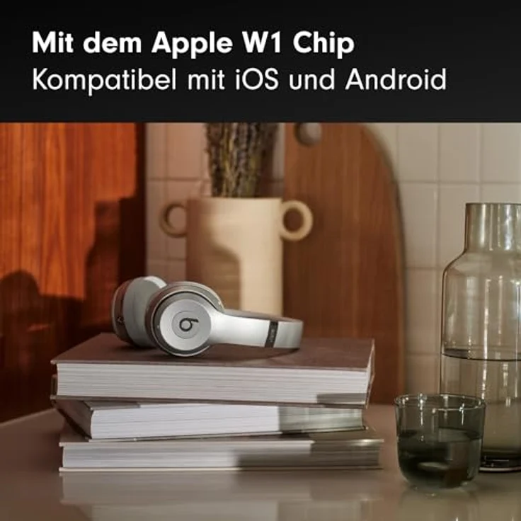 Beats Solo3 (keine Geräuschunterdrückung, 40 h, Kabellos), Kopfhörer, Silber – Bild 5
