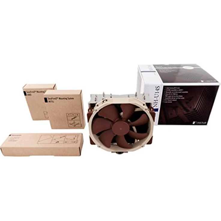 Noctua NH-U14S, Premium CPU-Kühler mit NF-A15 Lüfter (Braun) – Bild 4