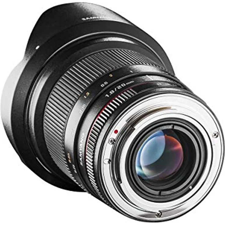 SAMYANG 1113502101 20mm F1.8 ED AS UMC Objektiv für Anschluss Canon M schwarz – Bild 3