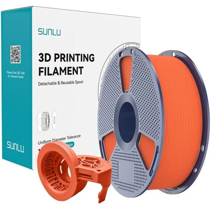 Sunlu PETG High-Speed Matte Filament, 1.75 mm, für Hochgeschwindigkeitsdruck, orange