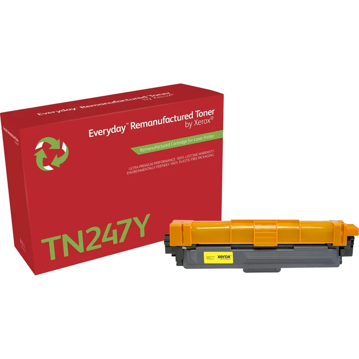 Xerox Yellow Toner Cartridge Eq. To (Y), umweltfreundlicher, wiederaufbereiteter Toner mit erstklassiger Druckqualität