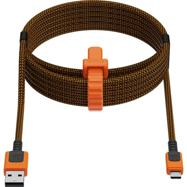 Xtorm Xtreme USB auf Micro USB Kabel, 1,5 Meter, robustes und langlebiges Design, schnelle Lade- und Datenübertragung, Nylon und recycelte Materialien – Bild 8