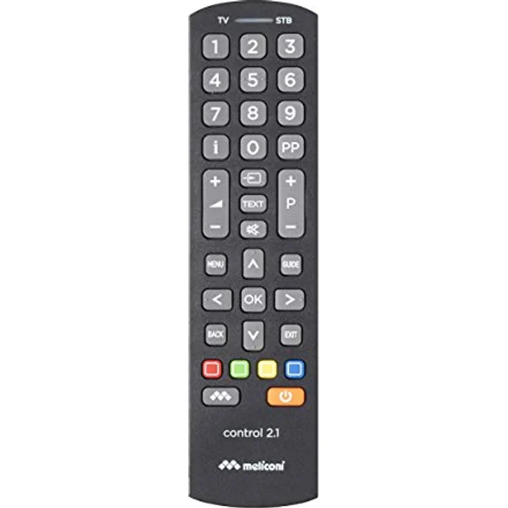 Meliconi Control 2.1 Universal Fernbedienung 2-in-1, ideal für TV-SmartTV und Decoder – Bild 2