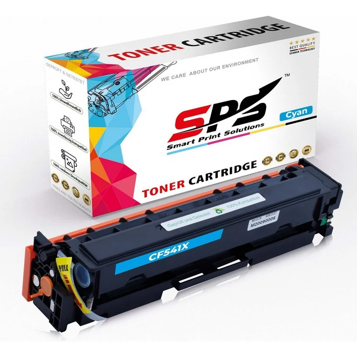 SPS Tonerkartusche kompatibel für HP Color Laserjet Pro MFP M280, CF541X Cyan, 2500 Seiten Druckleistung, 1er Pack