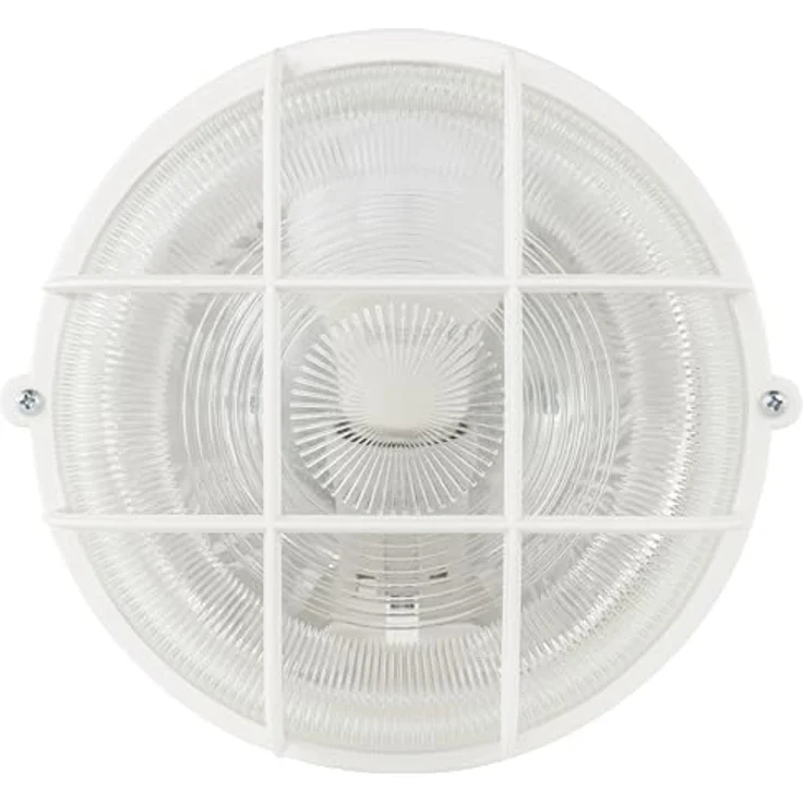 REV Feuchtraumleuchte LED - Feuchtraumlampe rund, IP44, 7W, 600lm, 3000K - ideale Wand- oder Deckenlampe, weiß – Bild 2