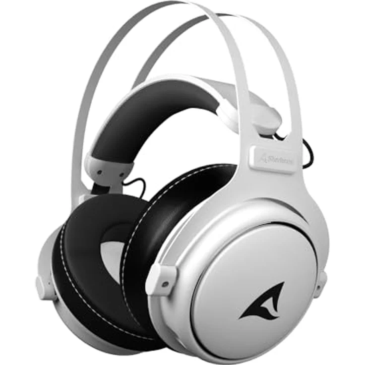 Sharkoon Skiller SGH50 Weiß, Hi-Res Audio Gaming Headset, Ohrumschließend – Bild 2