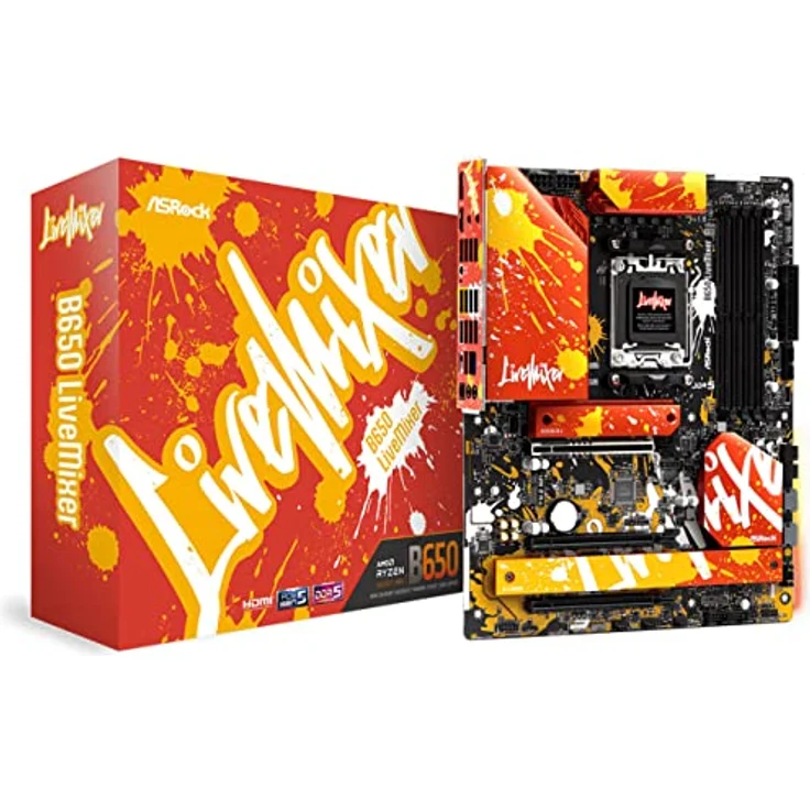 Asrock B650 LiveMixer AMD B650 Socket AM5 ATX – Bild 1