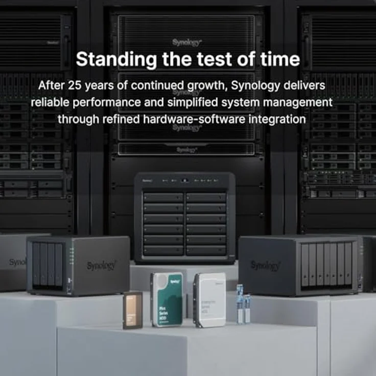 Synology 3.5" SATA Festplatte, 8 TB NAS-Qualität für J Value und Plus Einheiten, 24x7 Betriebsfähigkeit, CMR Technologie – Bild 6