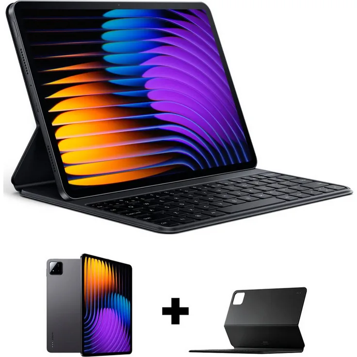 Xiaomi Pad 7 + Tastatur Tablet (11,2", 128 GB, Android) - Kristallklares 3,2K-Display, Produktivitäts- und Kreativitätssteigerung