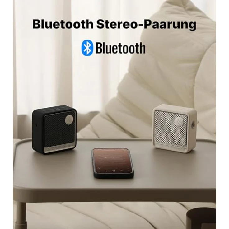 Edifier ES20 Premium Bluetooth Lautsprecher – 360° Sound, Bluetooth 5.4, RGB-Ambientebeleuchtung, bis zu 15h Akku, wasserdicht IP67, ConneX App, Dual Pairing – Bild 5