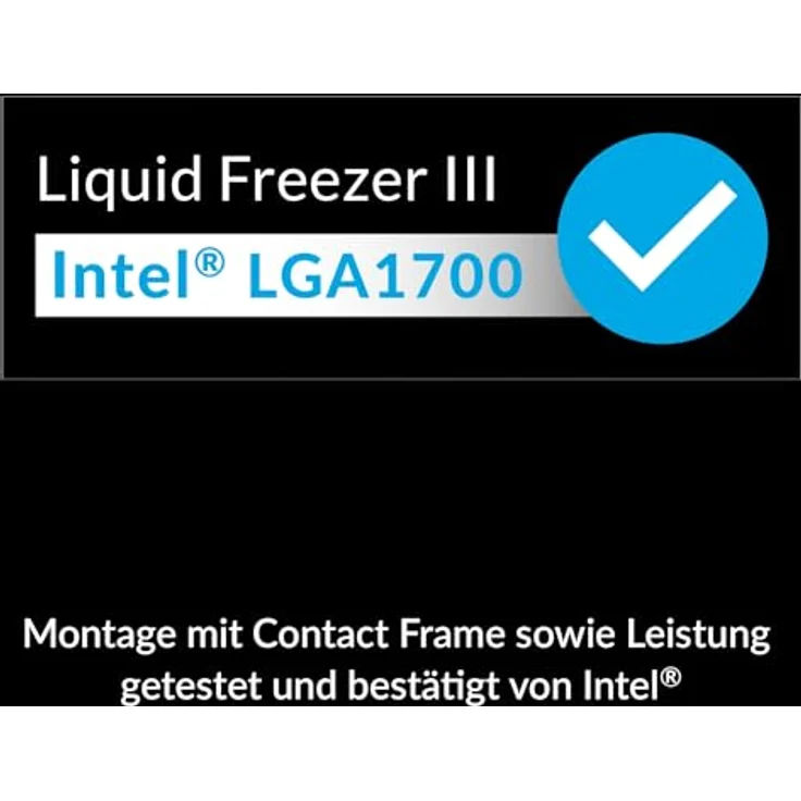 Arctic Wasserkühlung ARCTIC WAK Liquid Freezer III 420, All-in-One-Flüssigkeitskühler mit 3 Lüftern, Schwarz – Bild 6
