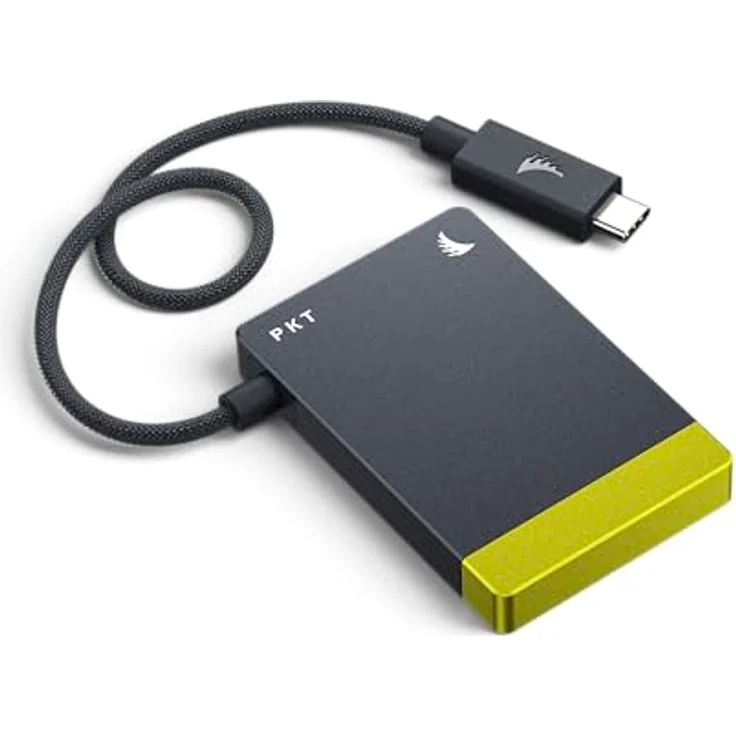 Angelbird CFexpress B Card Reader PKT, Hochgeschwindigkeits-Kartenlesegerät mit USB-C 3.2 Gen 2x2 und LED-Schreibschutzschalter – Bild 1
