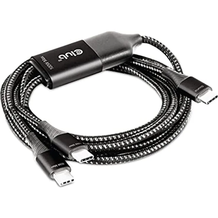 CLUB3D CAC-1527 USB Kabel USB C Schwarz