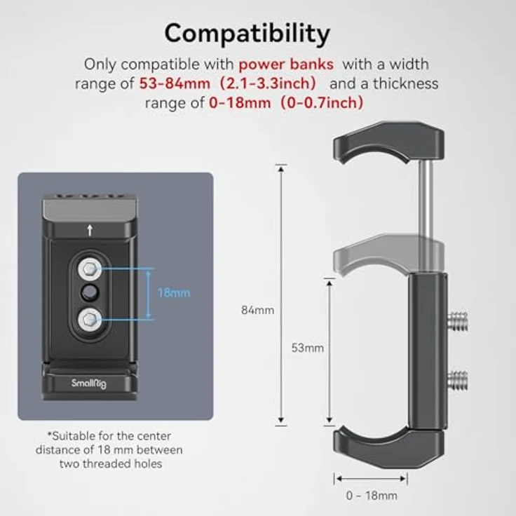 SmallRig Holder for Portable Power Banks (BUB2336) – Bild 3