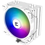 Zalman CNPS9X Performa ARGB White, 157mm CPU Kühler mit anpassbarer ARGB-Beleuchtung und Direct-Touch-Heatpipe-Technologie
