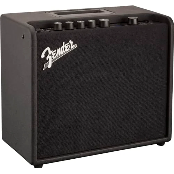 Fender Mustang LT25, 25 Watt Modeling Combo Verstärker für E-Gitarre mit 20 Verstärkersimulationen und 25 Effekten, 1,8 Zoll Farbdisplay – Bild 1