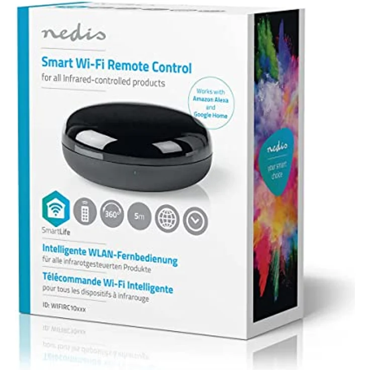 Nedis - Intelligente WLAN-Universal-Fernbedienung - Infrarot - App-Steuerung - Klimaanlage einschalten und Zeitplan für Ihren Fernseher festlegen – Bild 6