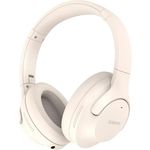 Canyon Bluetooth Headset OnRiff 10 On-Ear/ANC/BT5.3 Beige - Drahtloser Kopfhörer mit aktiver Geräuschunterdrückung