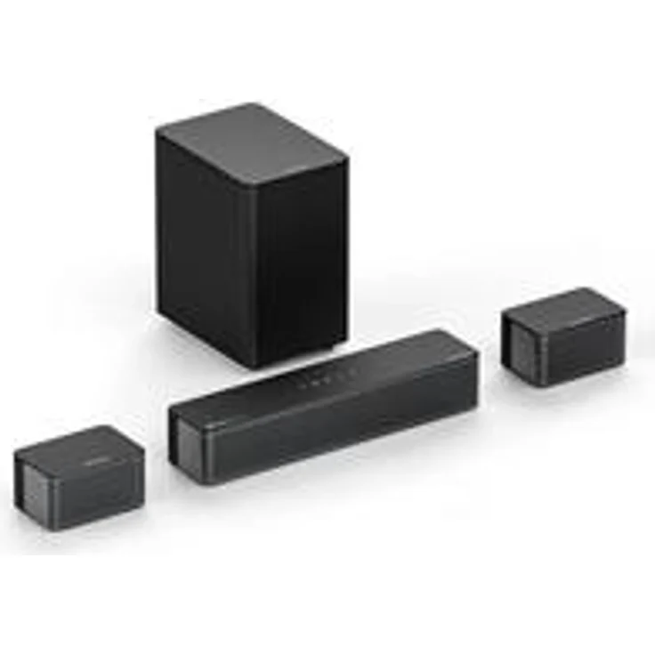 Ultimea Poseidon M4T 5.1 Surround Soundbar mit Dolby Atmos, kabellos/kabelgebunden, inkl. Subwoofer und Fernbedienung