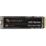 Seagate FireCuda 540 NVMe SSD 2 TB, PC Gaming interne Solid State Drive, M.2 PCIe Gen5, bis zu 10.000 MB/s, 3 Jahre Rescue Service, Modellnr.: ZP2000GM3A004