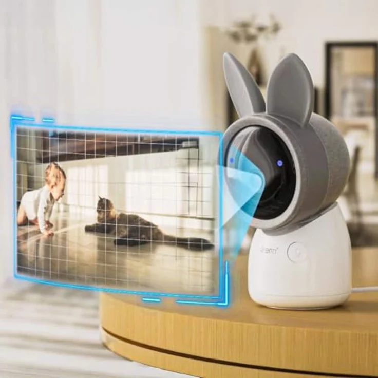 Arenti AINanny A4 Kit Plus, 4 MP Video-Babyphone mit 5 Zoll LCD-Bildschirm, Schwenk- und Neigefunktion, Auto-Tracking, inkl. Nachtsicht und Zwei-Wege-Audio – Bild 8