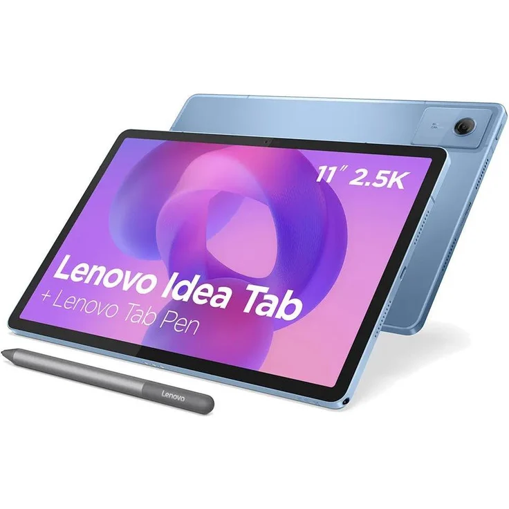 Lenovo Idea Tab, 11 Zoll Tablet mit 2560 x 1600 Pixel, 128 GB Speicher, 8 GB RAM, Android 15, Blau