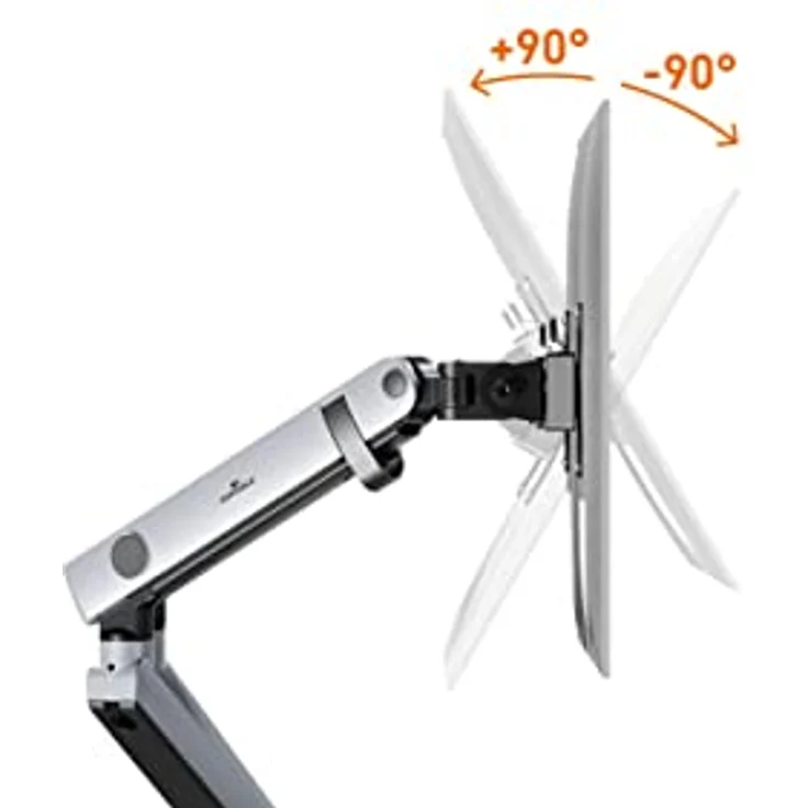 Durable Halterung SELECT PLUS mit Arm für 2 Monitore Tischhalterung, 509723 – Bild 5