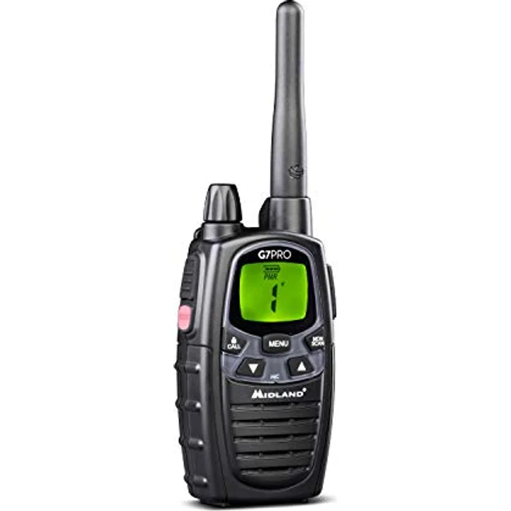 Midland G7 Pro Paar (2019), PMR+LPD, 16 Kanäle, Doppelstandlader und Akkupack w(800 mAh) (C1090.13) – Bild 3