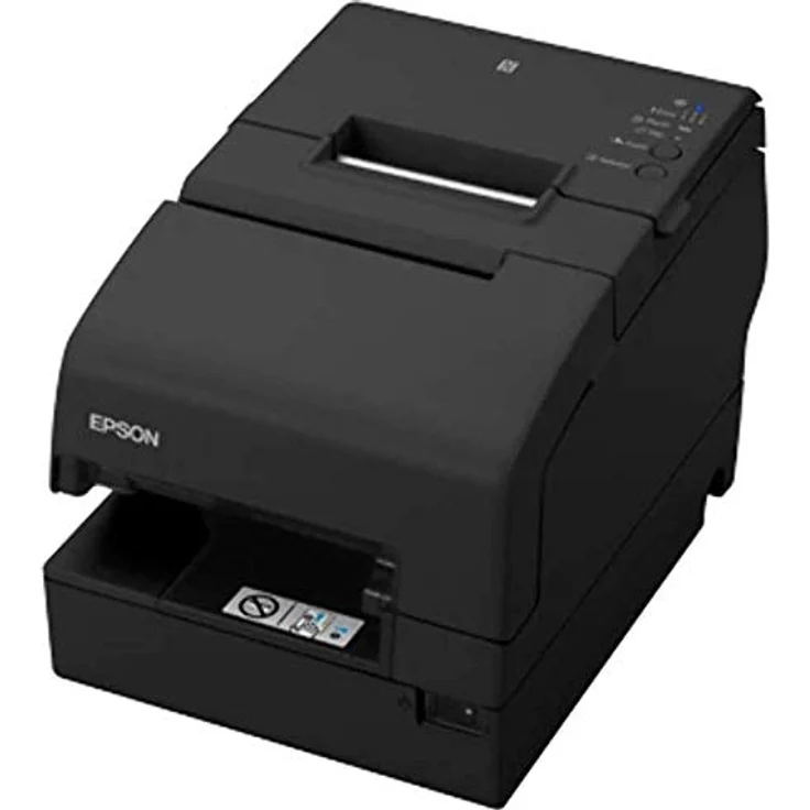 Epson TM-H6000V-204P1, Nadeldrucker für POS mit 350 mm/s Druckgeschwindigkeit, Schwarz, USB, Serielle Schnittstelle, PSU, EU – Bild 1