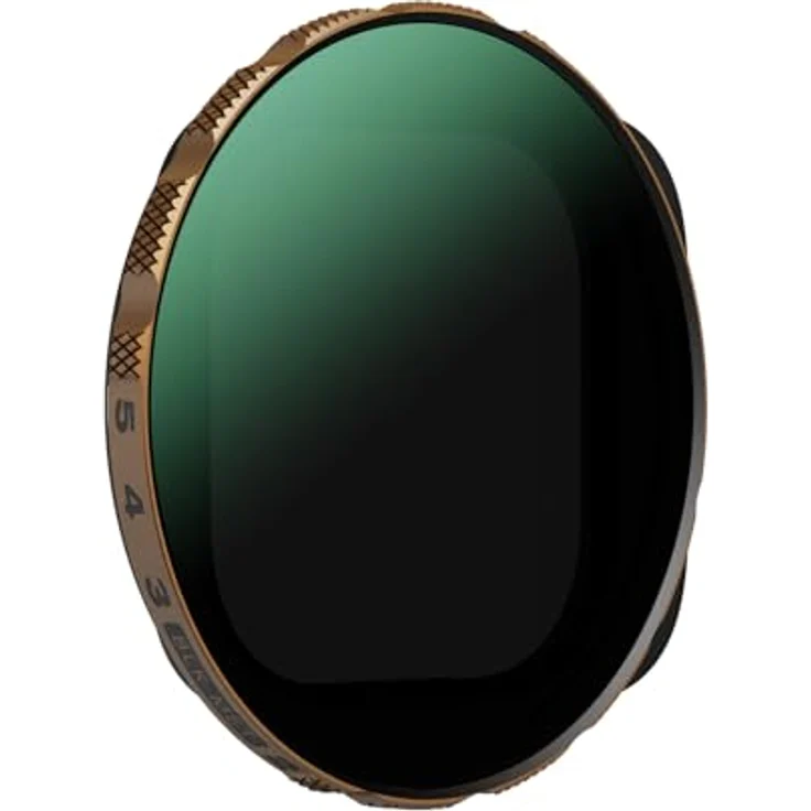 PolarPro LiteChaser iPhone 16 VND 2-5 Black Mist Filter, Kamera-Filter für iPhone 16 und 15 Pro mit Chroma-Glas und Schutzhülle – Bild 1