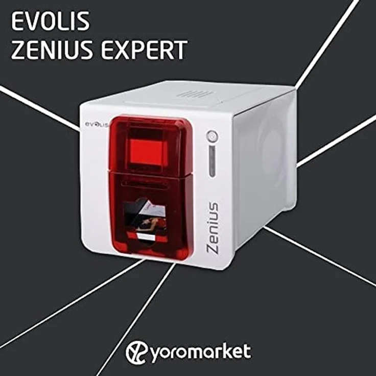 Evolis R3011 Farbband, Toner mit 200 bedruckten Seiten, Testversion inklusive, hergestellt in Frankreich – Bild 5