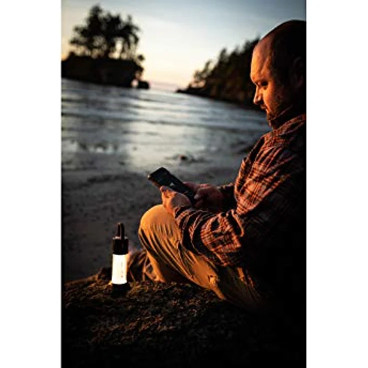 Ledlenser ML6 Connect Warm Light LED Laterne, aufladbar mit Akku, 750 Lumen, blendfrei (patentiert), Bluetooth-Fernbedienung, bis zu 180h Laufzeit, Powerbank, Magnet, Outdoor, Camping, 178 mm – Bild 2